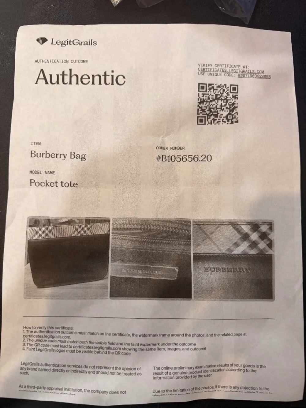 Burberry Black Leather Mini Tote Bag with Nova Check Trim
